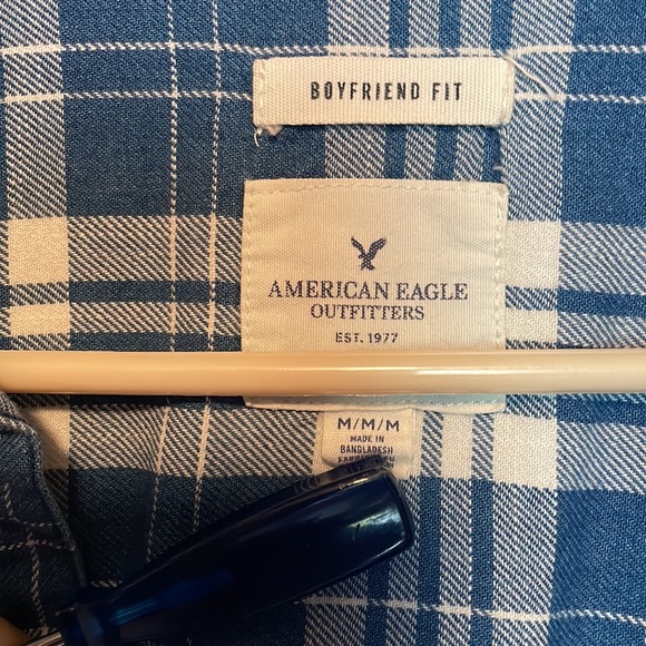 American Eagle Boyfriend button down shirt. - Picture 2 of 4